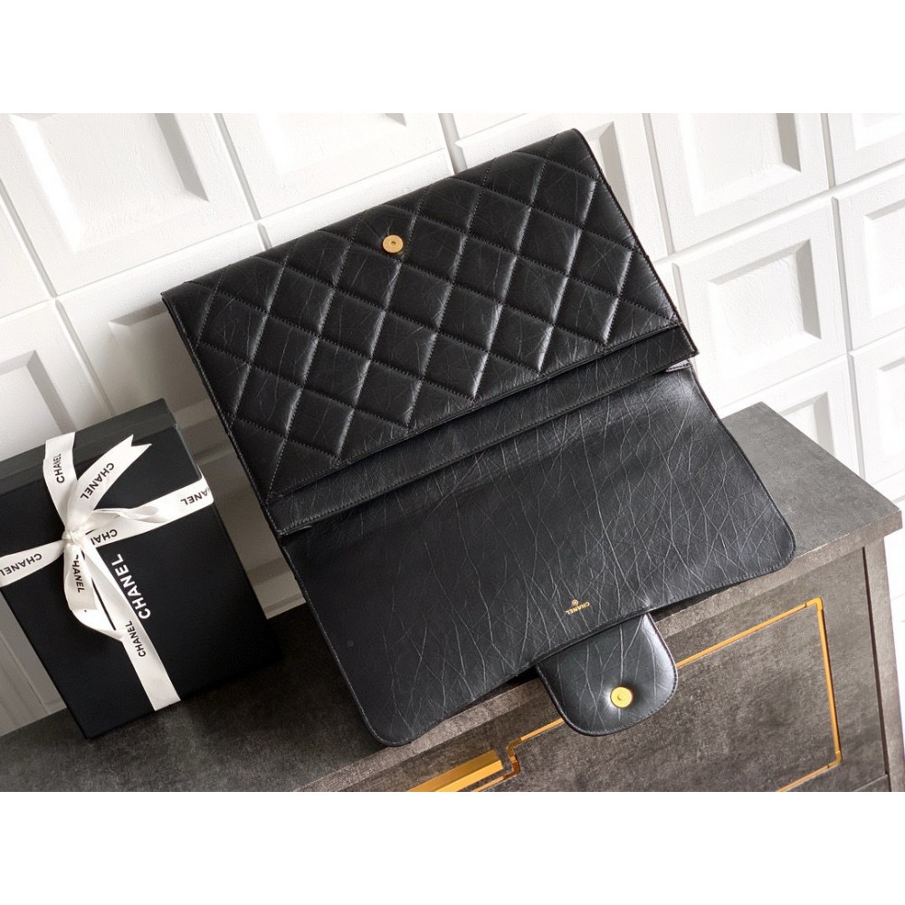 Chanel clutch 27.5x41x6.5cm leather 100% Bags