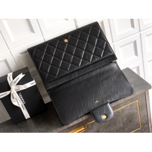 Chanel clutch 27.5x41x6.5cm leather 100% Bags