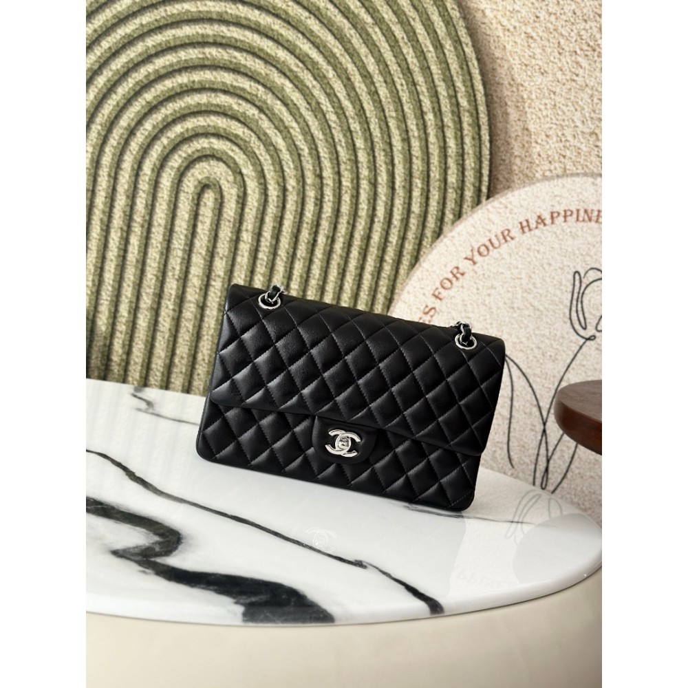 Chanel classic flap bag medium size 25x16x7cm REAL LEATHER 100% Bags