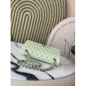 Chanel classic flap bag medium size 25x16x7cm REAL GRAINED LEATHER 100% Bags