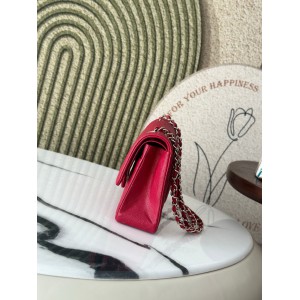 Chanel classic flap bag medium size 25x16x7cm REAL GRAINED LEATHER 100% Bags