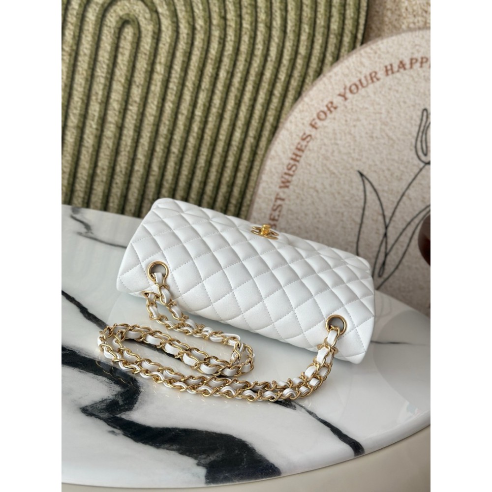 Chanel classic flap bag medium size 25x16x7cm REAL LEATHER 100% Bags