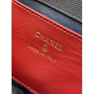 Chanel clutch with leather strap mini size 17x11.5x5cm Bags