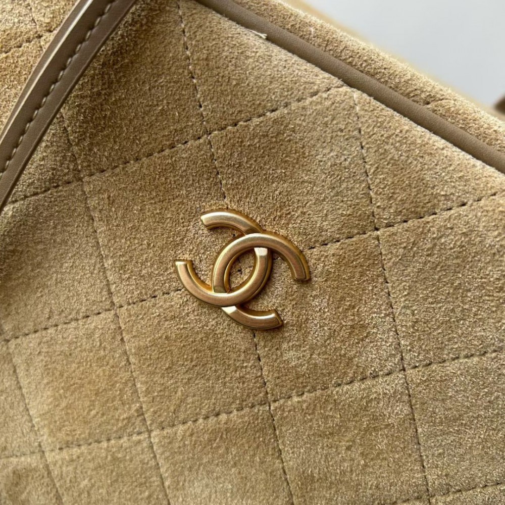 Chanel shopping bag suede 41x31x19cm  Bags