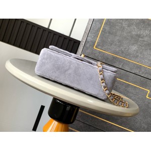 Chanel classic flap bag 20x13x5cm suede Bags