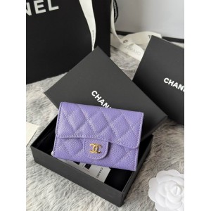 Chanel compact wallet leather 100% 11x8.5cm Accesories