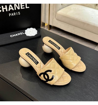 Chanel sandals Pearl heel 36-41