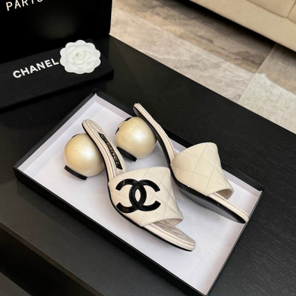 Chanel sandals Pearl heel 36-41 Shoes