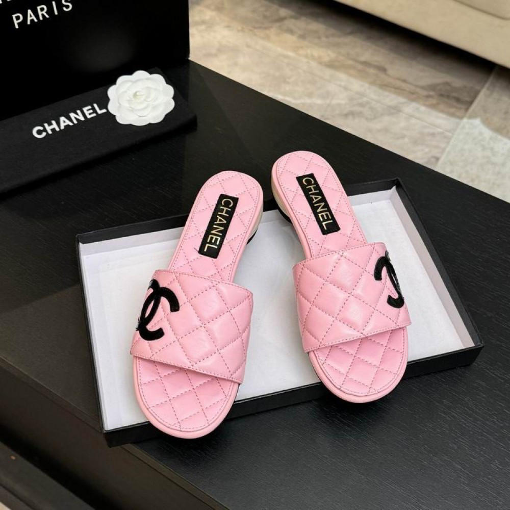 Chanel slippers Pearl heel 36-41 Shoes