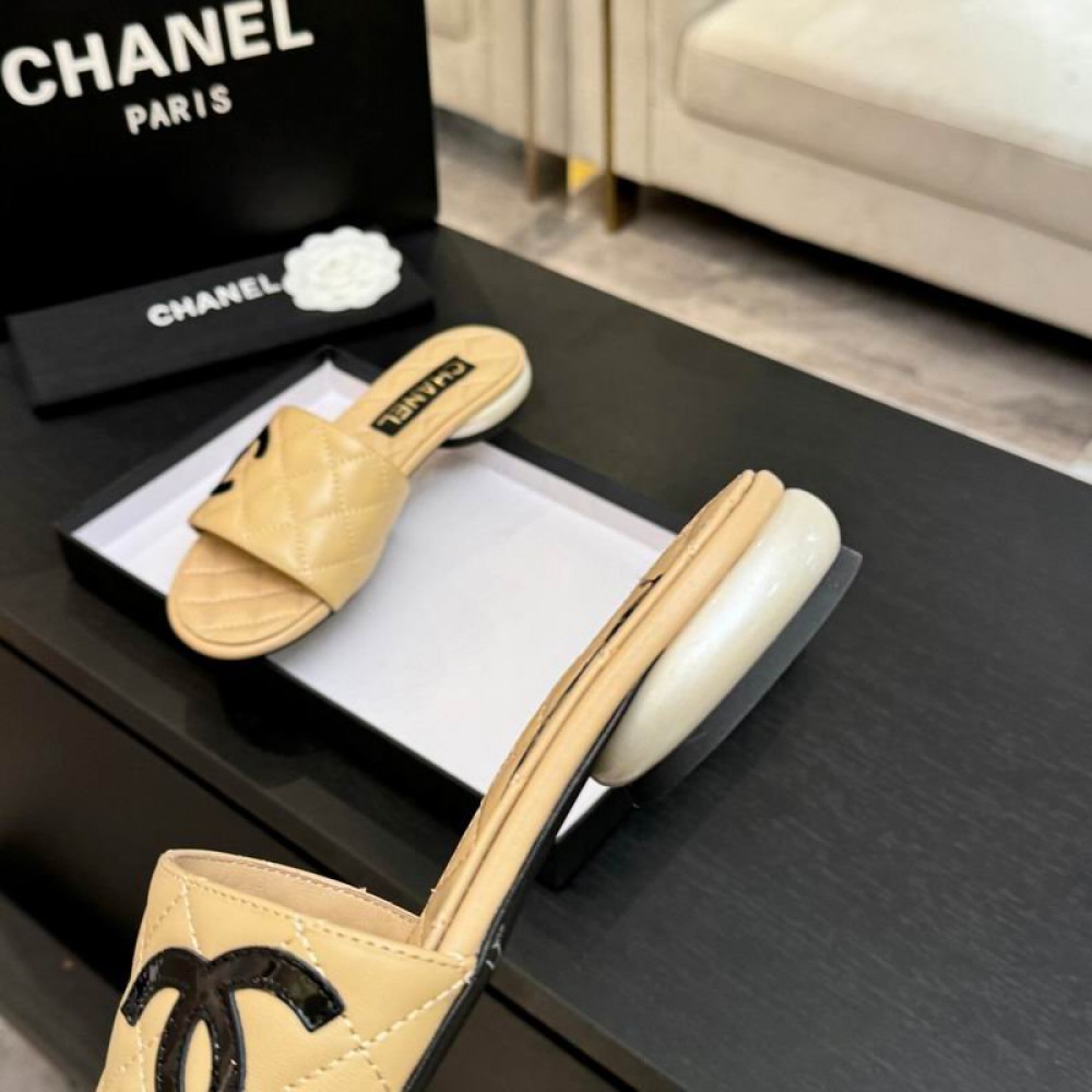 Chanel slippers Pearl heel 36-41 Shoes
