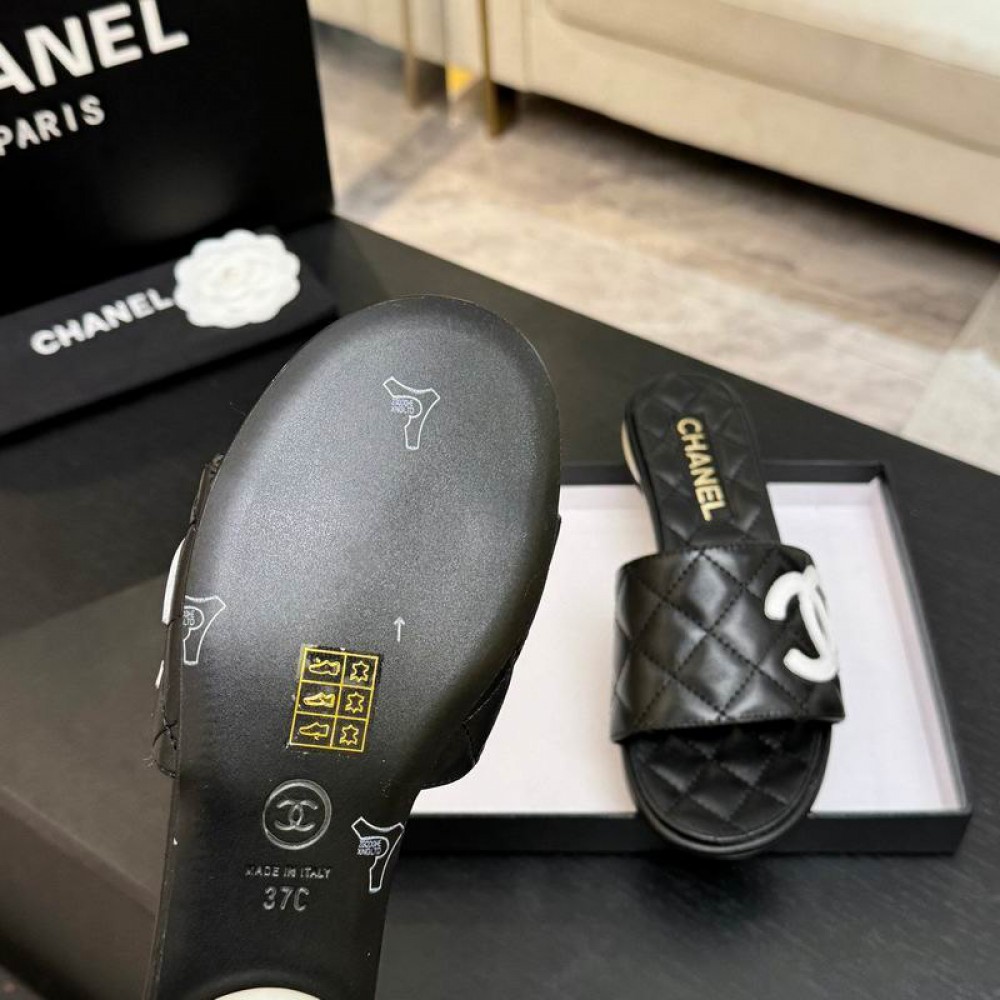 Chanel slippers Pearl heel 36-41 Shoes