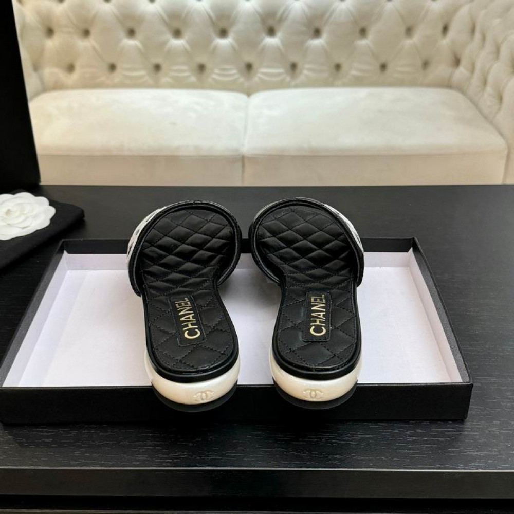 Chanel slippers Pearl heel 36-41 Shoes