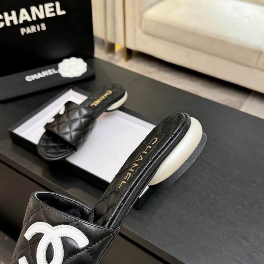 Chanel slippers Pearl heel 36-41 Shoes
