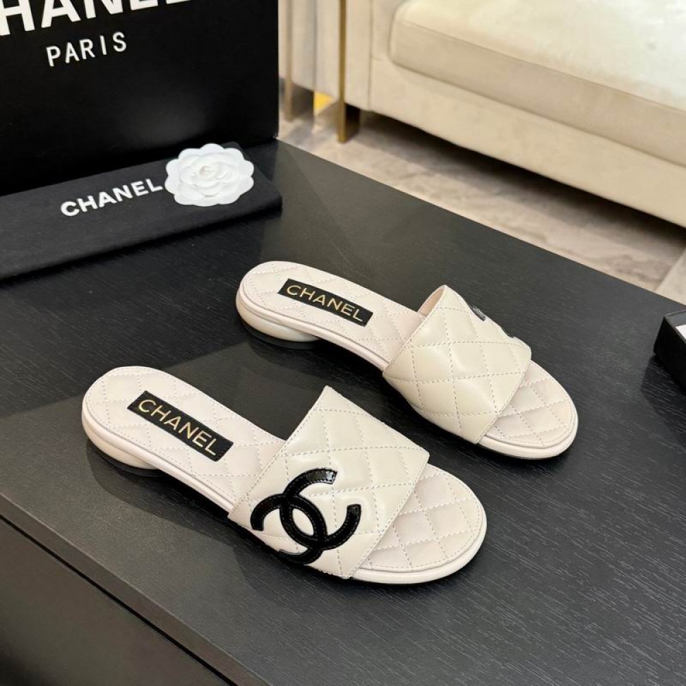 Chanel slippers Pearl heel 36-41 Shoes