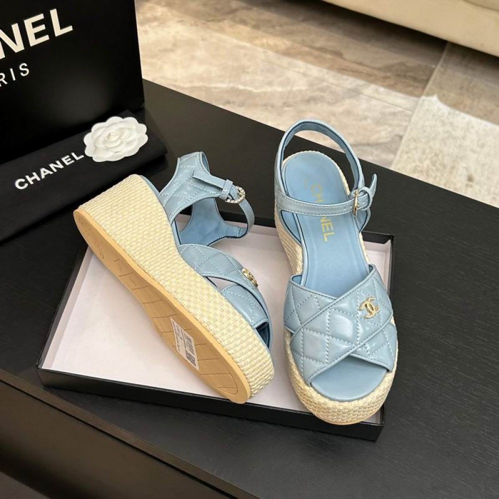 Chanel platform sandals 36-41 7cm Shoes