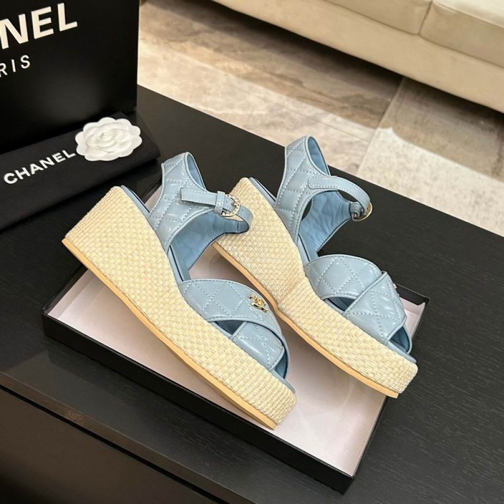 Chanel platform sandals 36-41 7cm Shoes