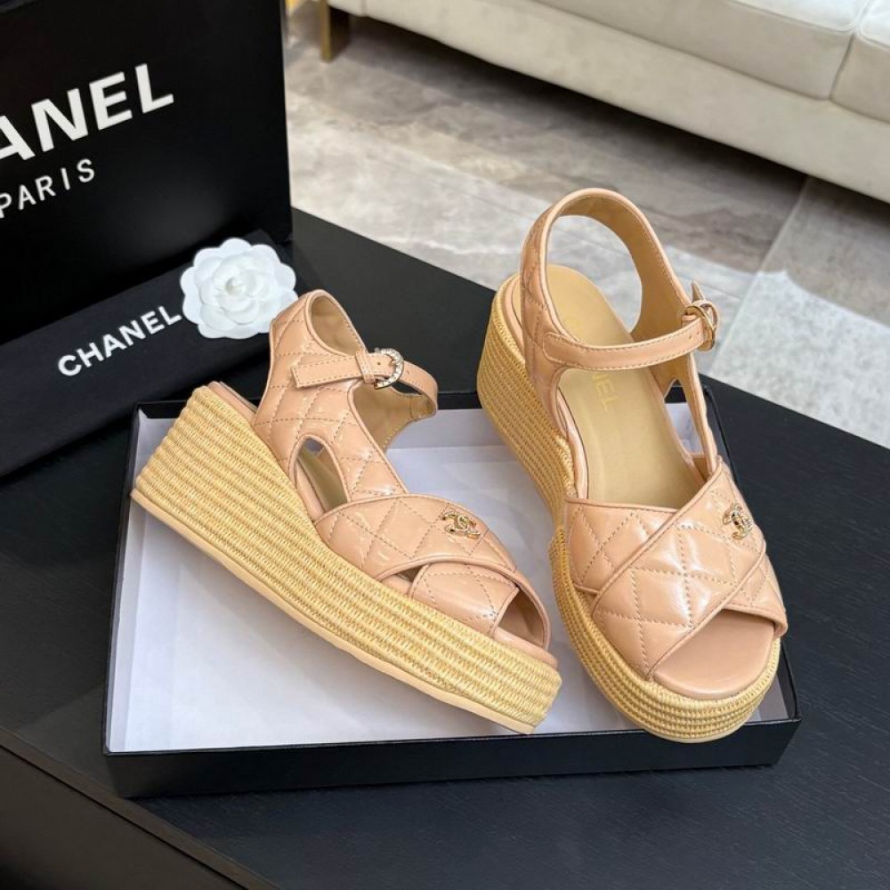 Chanel platform sandals 36-41 7cm Shoes