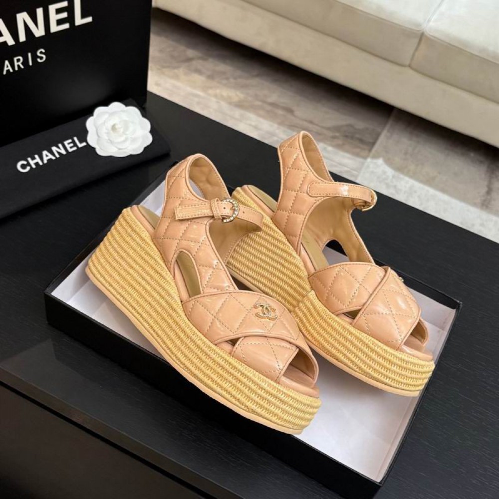 Chanel platform sandals 36-41 7cm Shoes