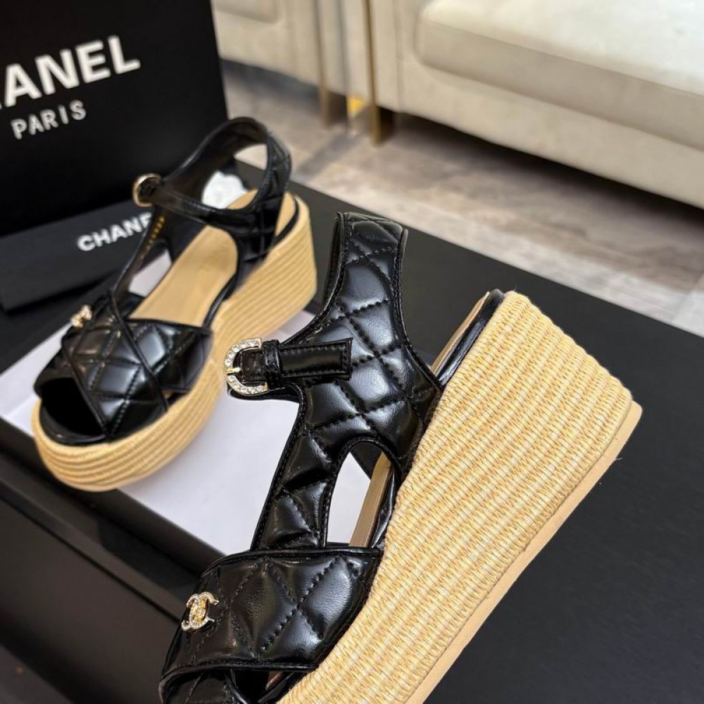 Chanel platform sandals 36-41 7cm Shoes