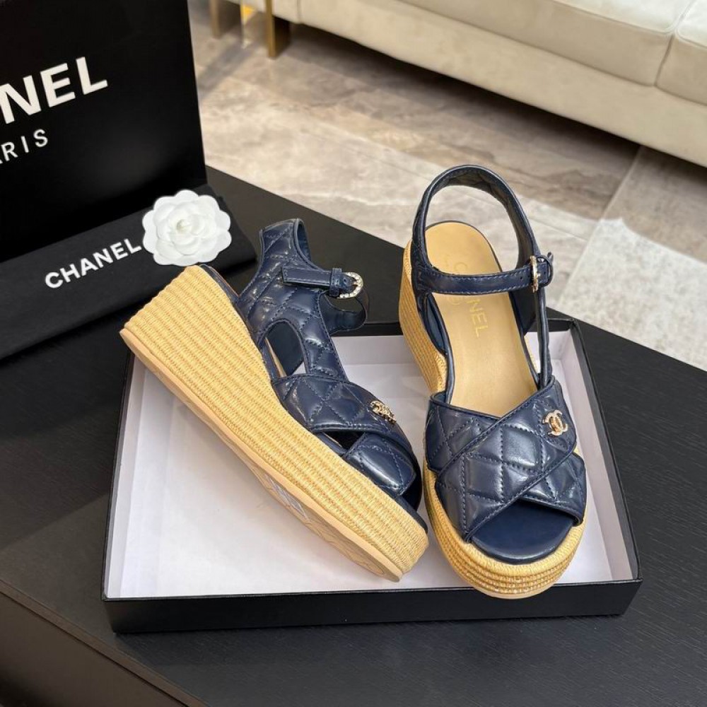 Chanel platform sandals 36-41 7cm Shoes