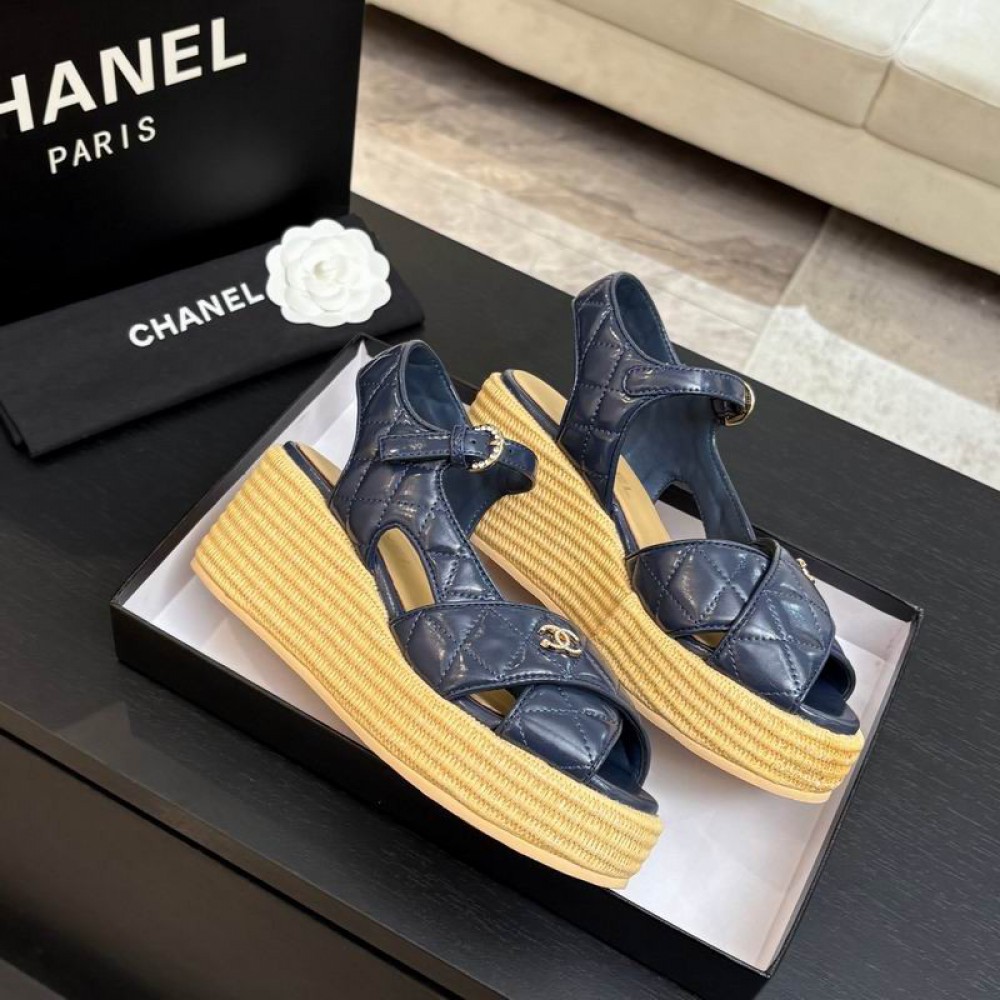 Chanel platform sandals 36-41 7cm Shoes