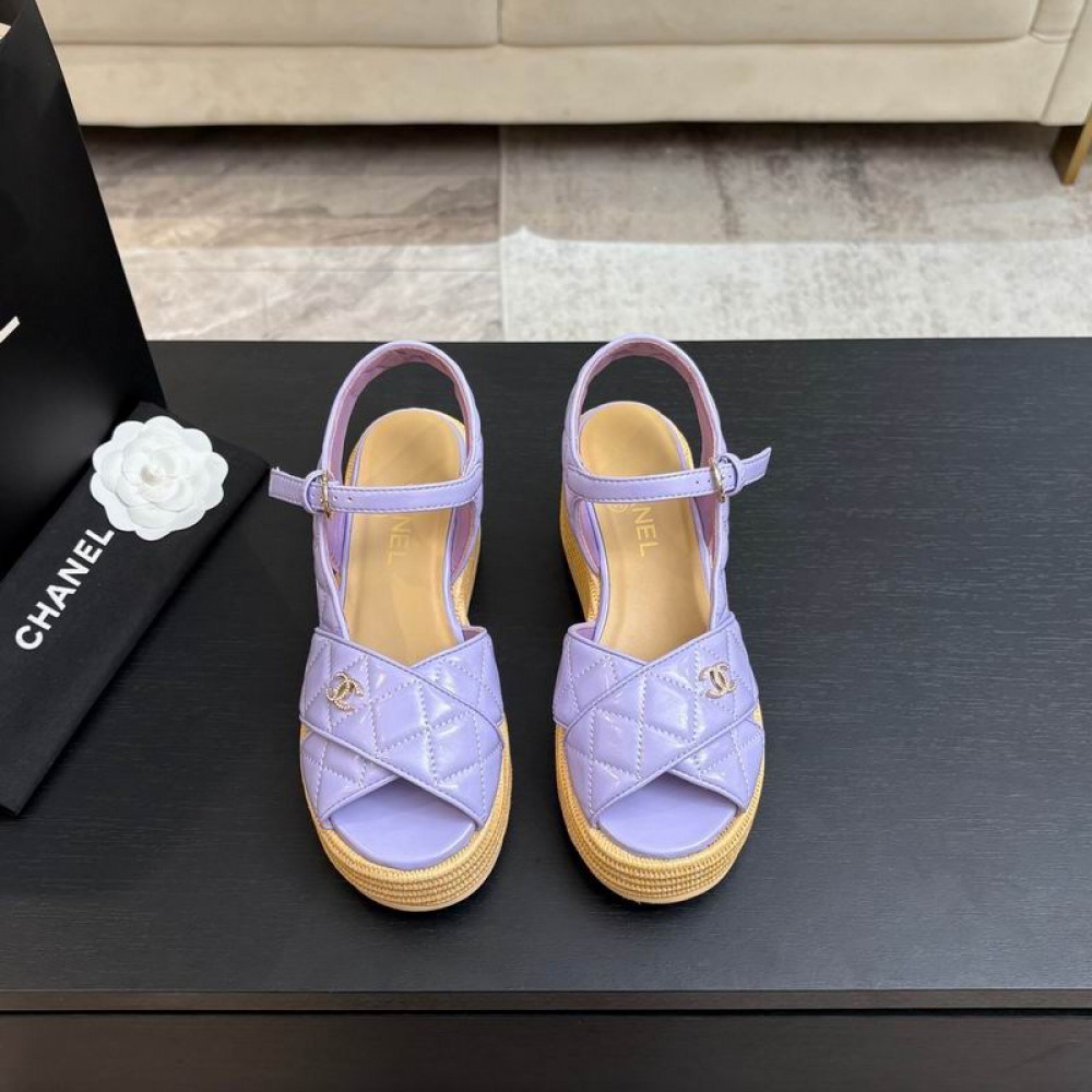 Chanel platform sandals 36-41 7cm Shoes