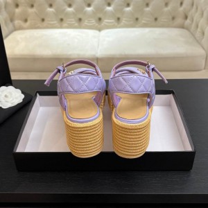 Chanel platform sandals 36-41 7cm Shoes