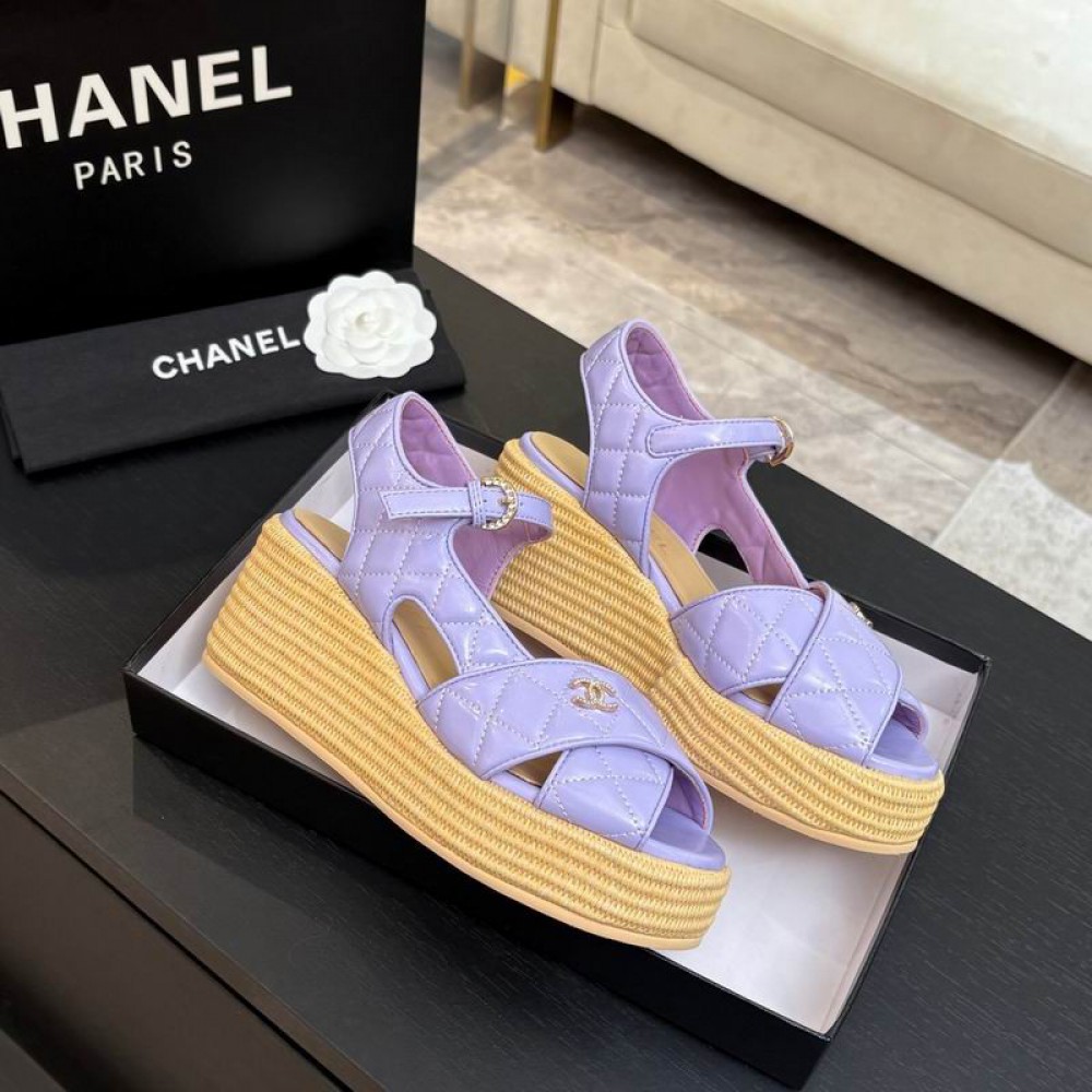 Chanel platform sandals 36-41 7cm Shoes
