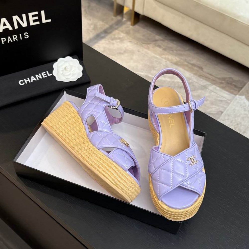 Chanel platform sandals 36-41 7cm Shoes