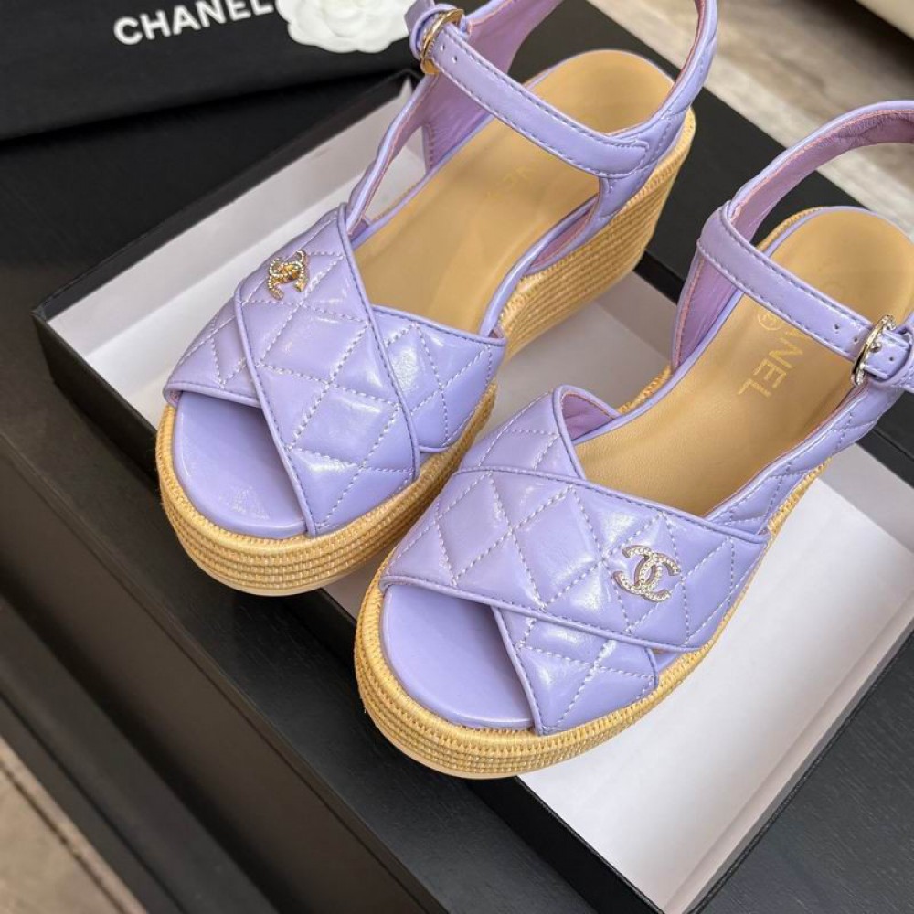 Chanel platform sandals 36-41 7cm Shoes