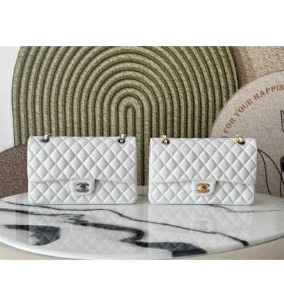 Chanel classic flap bag medium size 25x16x7cm REAL LEATHER 100%