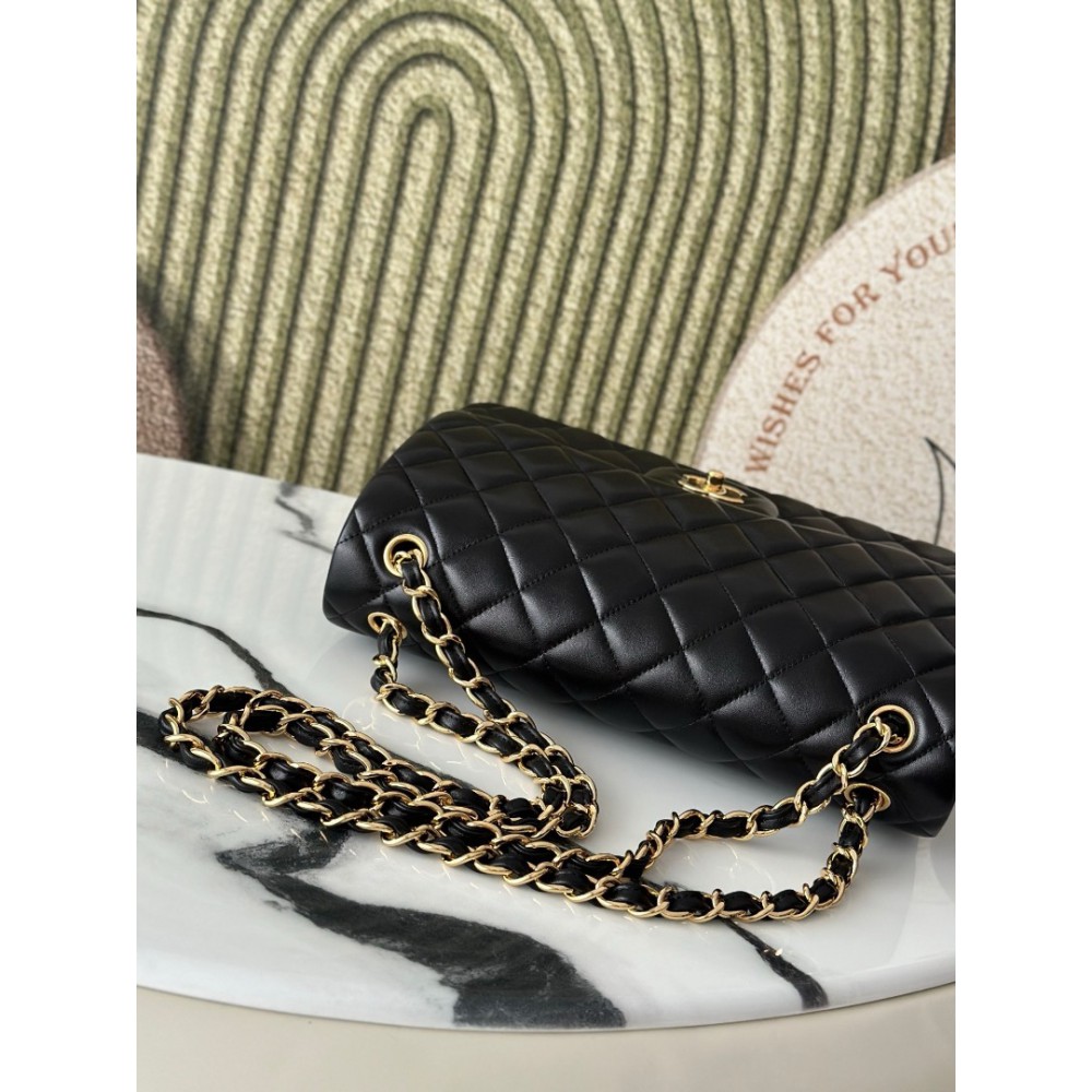 Chanel classic flap bag jumbo size leather 30x21cm Bags