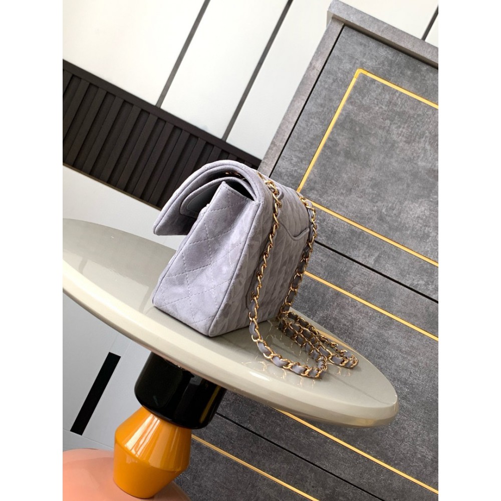 Chanel classic flap bag 25x16x7cm suede Bags