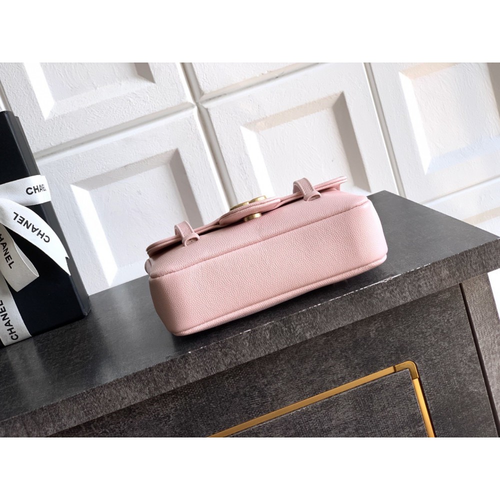 Chanel clutch with leather strap mini size 17x11.5x5cm Bags