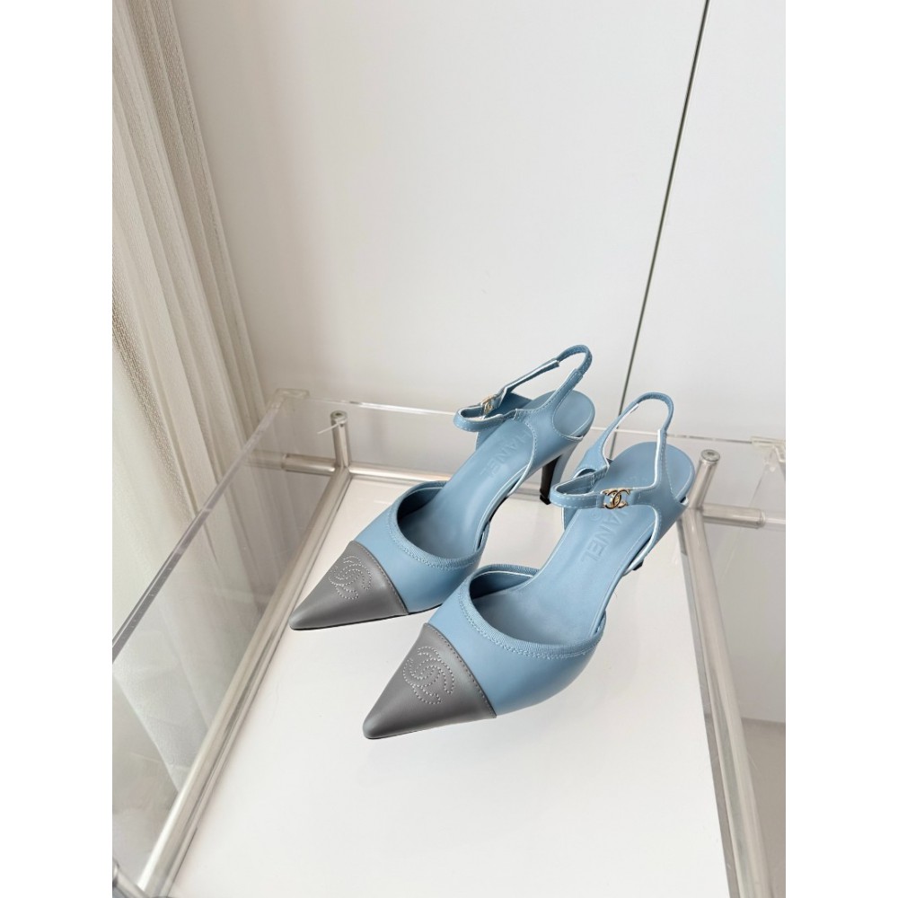 Chanel slingback pumps 8cm 36-41 Shoes