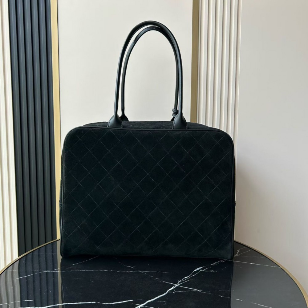 Chanel shopping bag suede 41x31x19cm  Bags