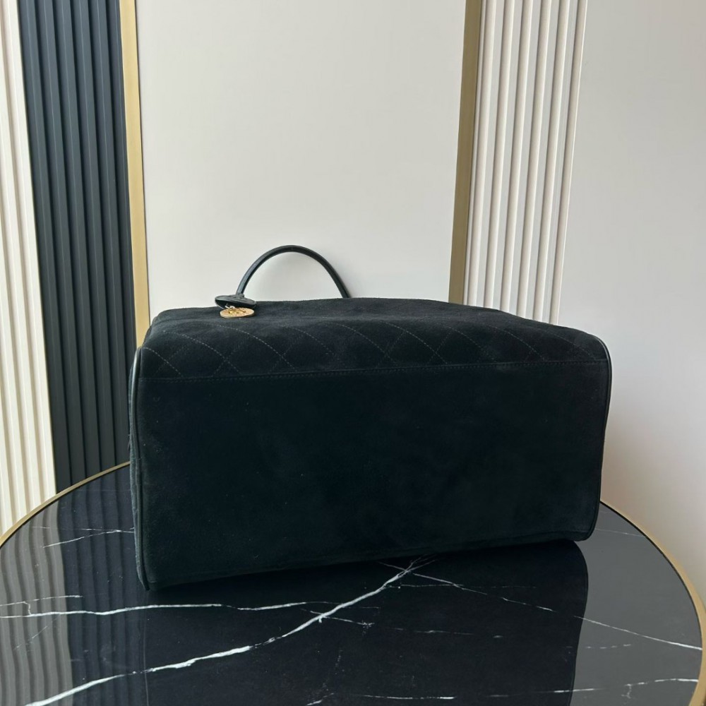 Chanel shopping bag suede 41x31x19cm  Bags