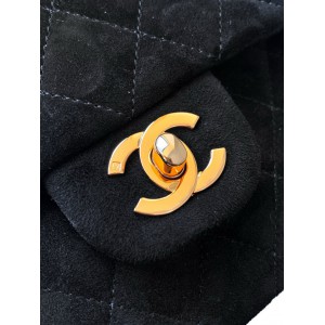 Chanel classic flap bag 25x16x7cm suede Bags
