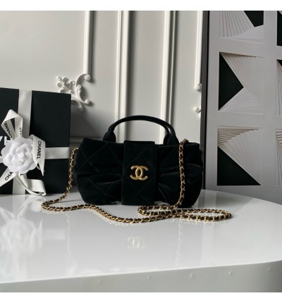 Chanel mini bow bag 18×26×5cm