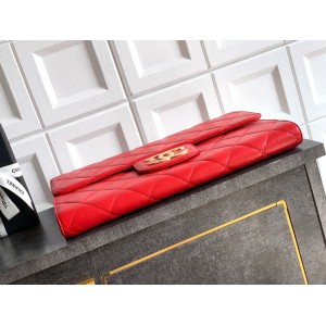 Chanel clutch 27.5x41x6.5cm leather 100% Bags