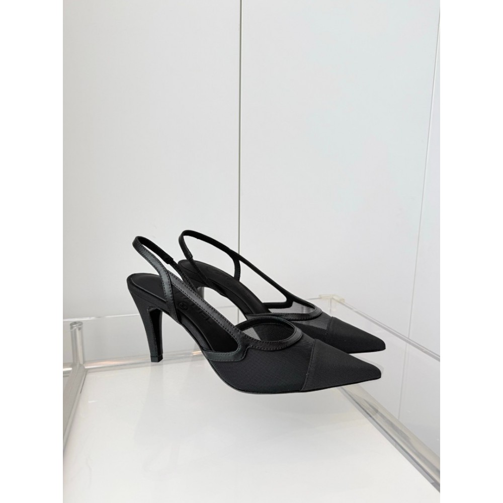 Chanel slingback pumps 8cm 36-41 Shoes