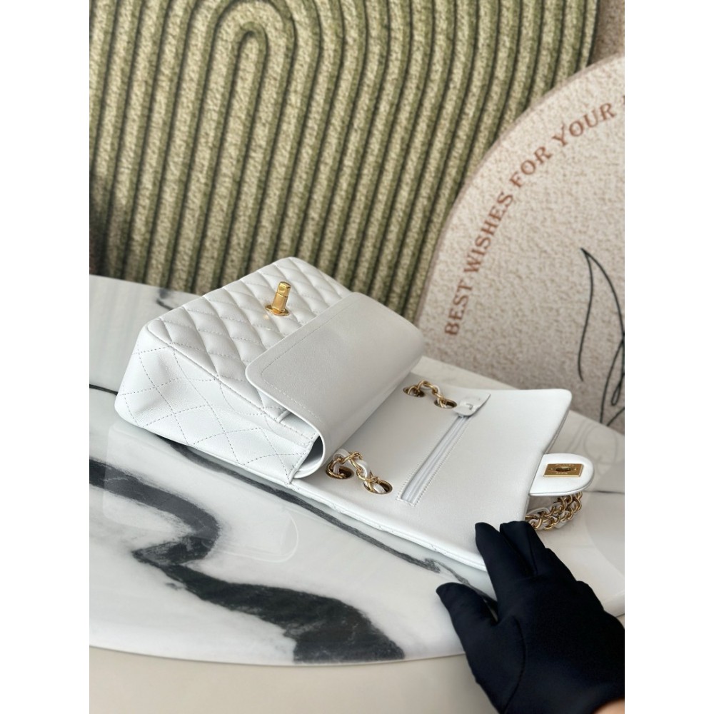 Chanel classic flap bag medium size 25x16x7cm REAL LEATHER 100% Bags