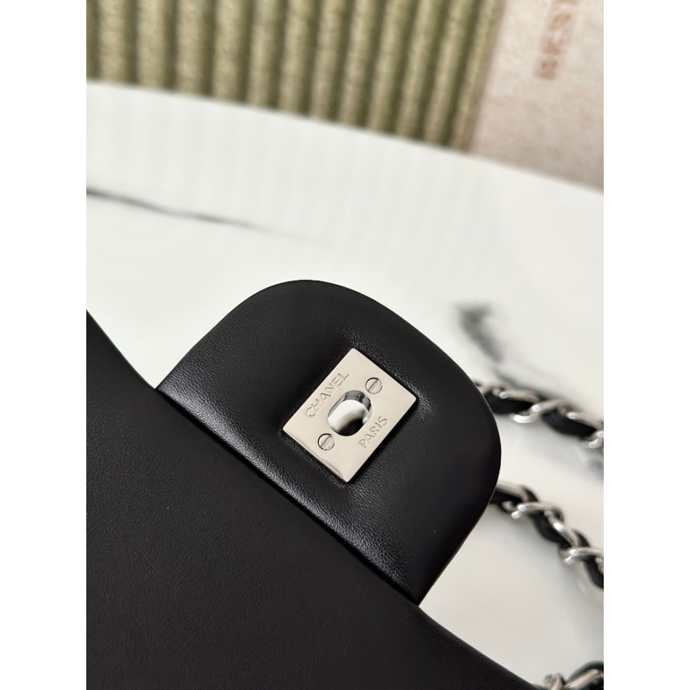 Chanel classic flap bag jumbo size leather 30x21cm Bags