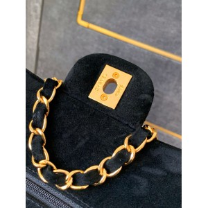 Chanel classic flap bag 25x16x7cm suede Bags
