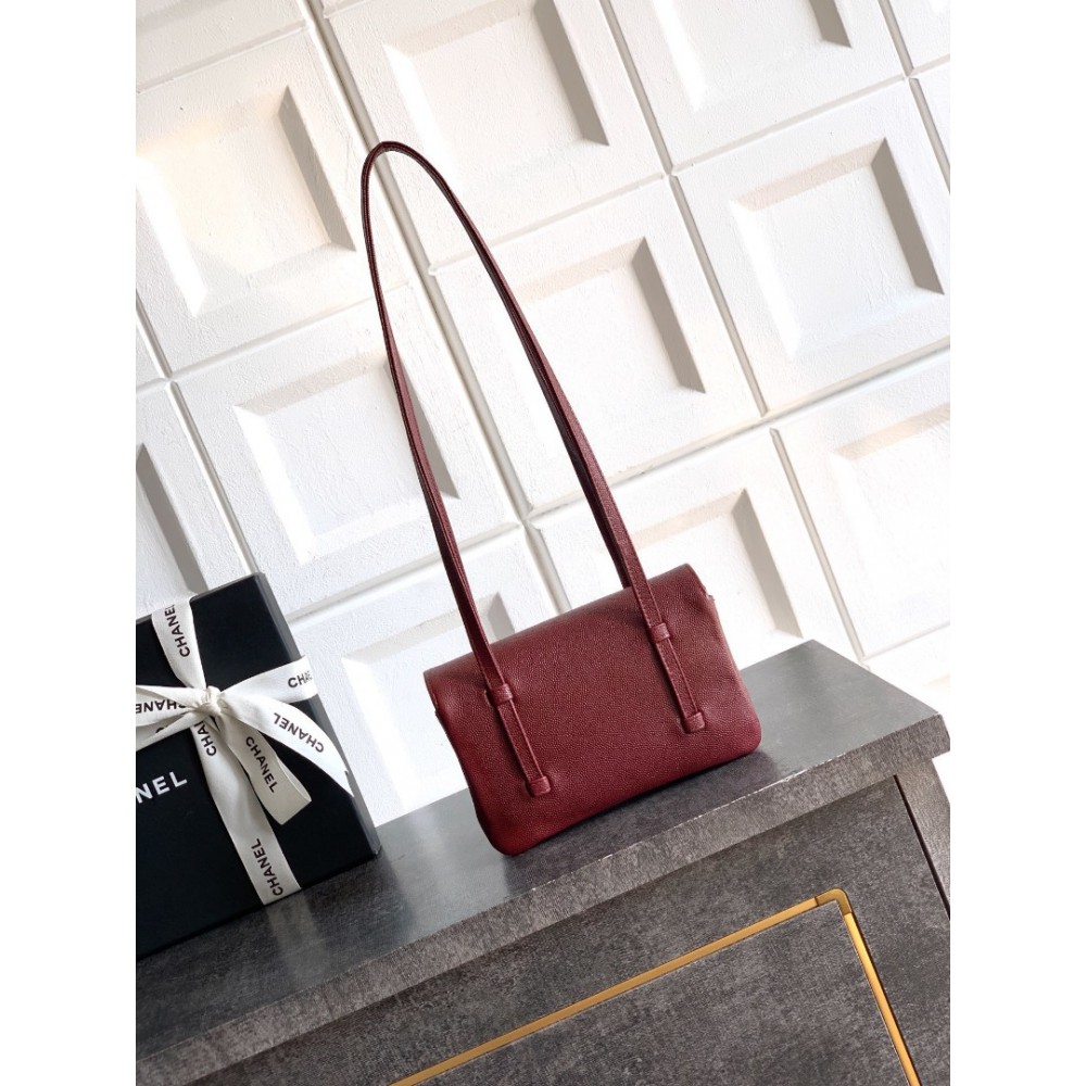 Chanel clutch with leather strap mini size 17x11.5x5cm Bags