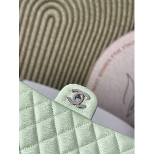 Chanel classic flap bag medium size 25x16x7cm REAL GRAINED LEATHER 100% Bags