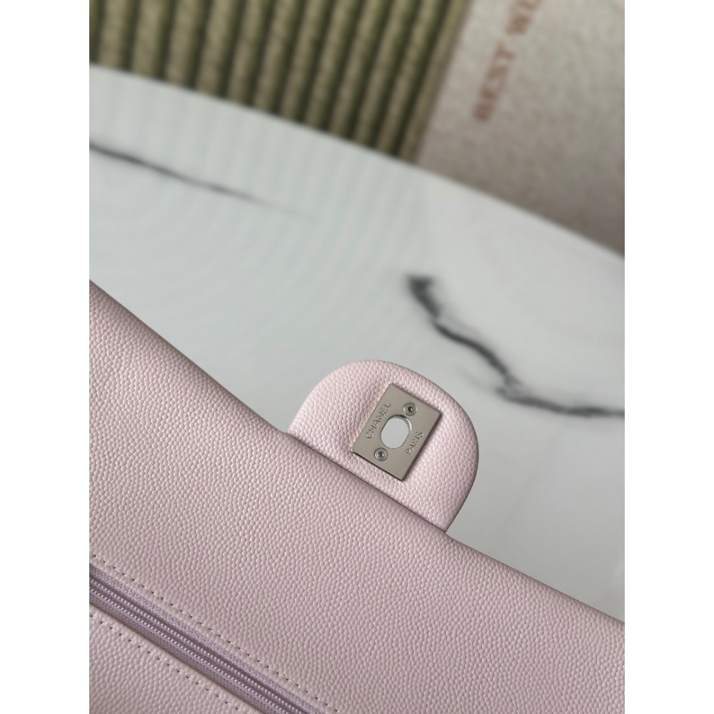 Chanel classic flap bag medium size 25x16x7cm REAL GRAINED LEATHER 100% Bags