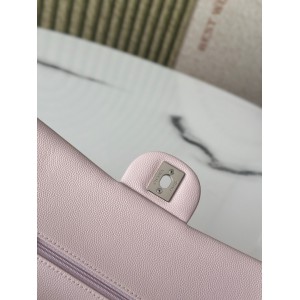 Chanel classic flap bag medium size 25x16x7cm REAL GRAINED LEATHER 100% Bags