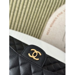 Chanel classic flap bag jumbo size grained leather 30x21cm Bags