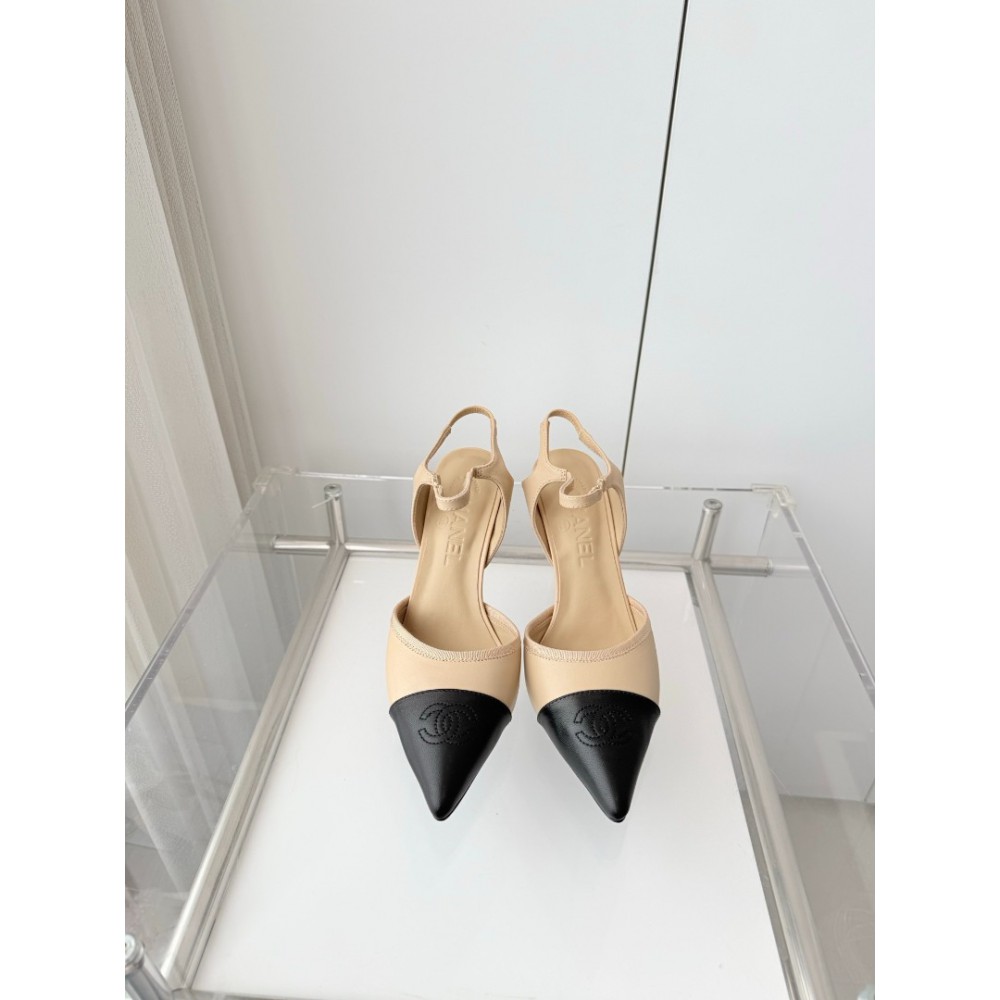 Chanel slingback pumps 8cm 36-41 Shoes
